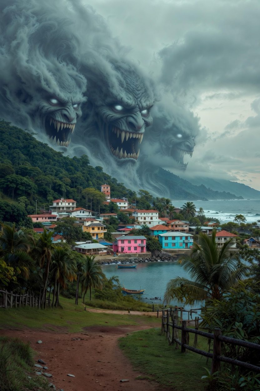 The Djinn over Jacó